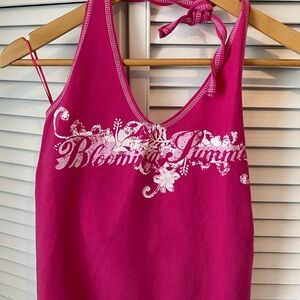 Bershka Fuchsia Tank Top